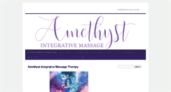 Desktop Screenshot of amethystintegrative.com