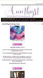 Mobile Screenshot of amethystintegrative.com