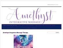 Tablet Screenshot of amethystintegrative.com